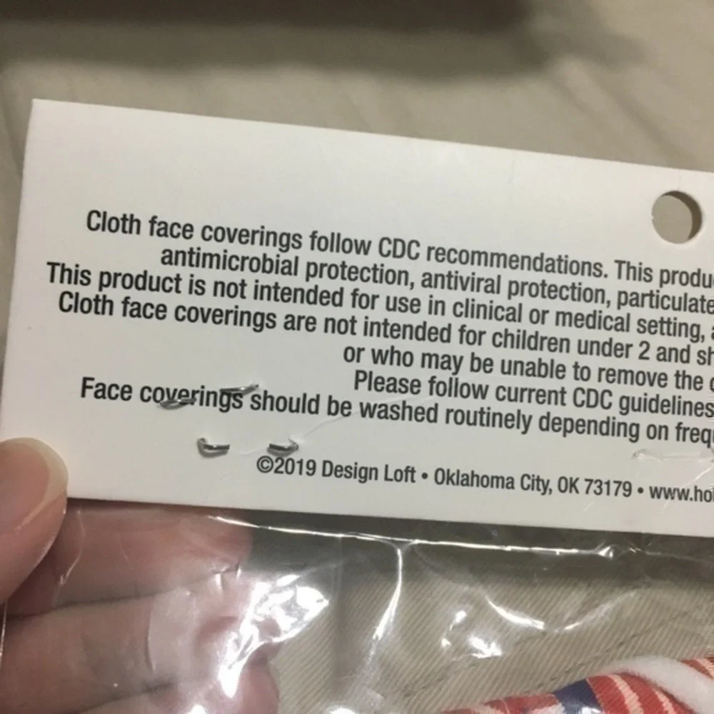 Fashion face mask American Flag